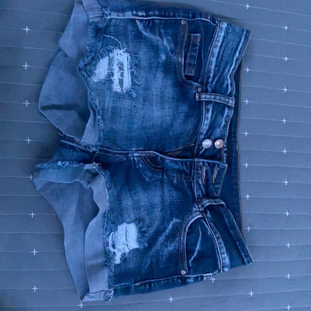 Wax Jean Shorts.